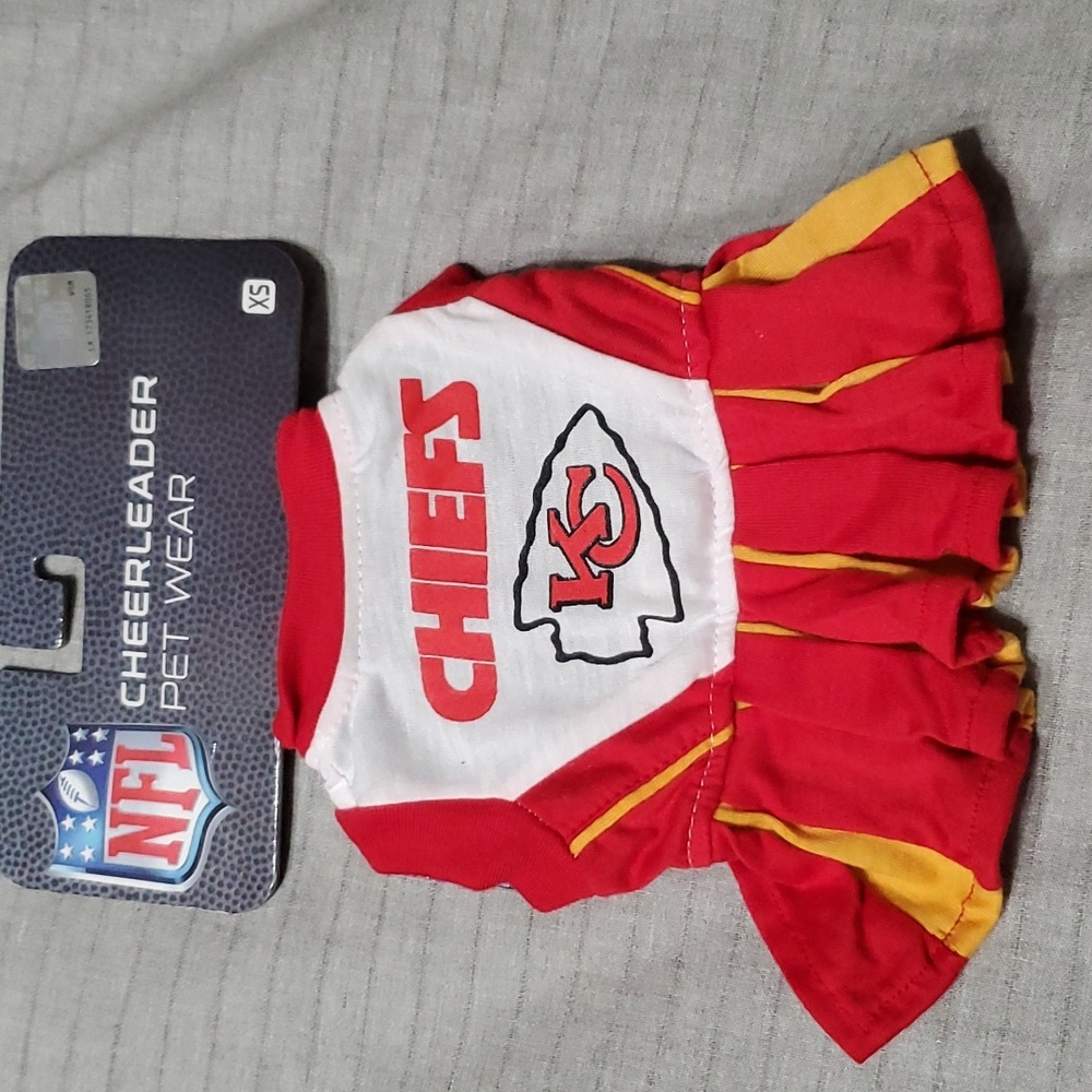 Kansas City Chiefs Cheerleader outfit for dogs or cats